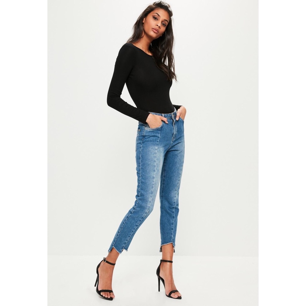 [missguided] • [jersey long sleeved bodysuit]